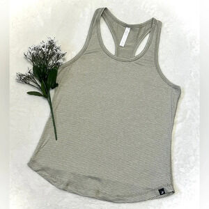 Glyder Classic Striped Racerback Tank Top - Medium